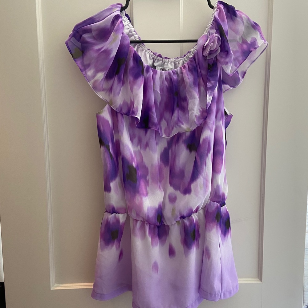 Purple lilac lavender blouse